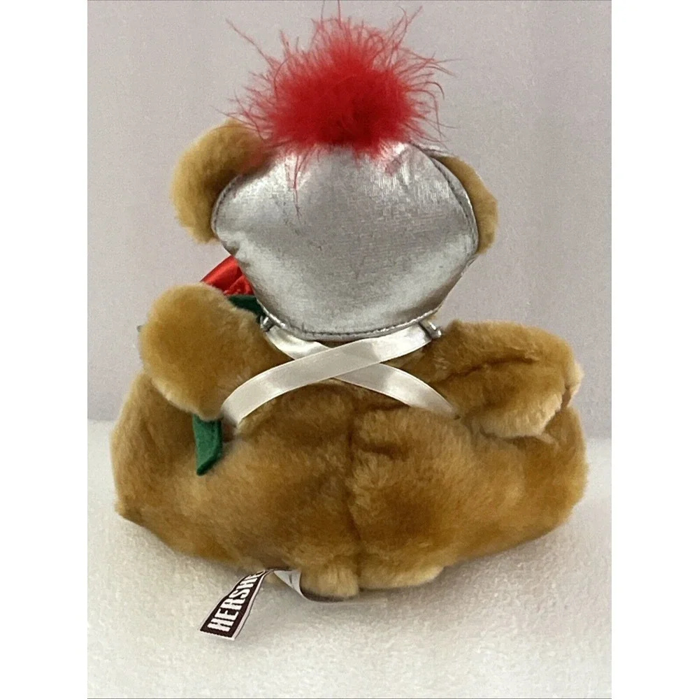 Hershey's Be My Valentine Kiss Bear With Rose - Retired Vintage Collectible NWOT